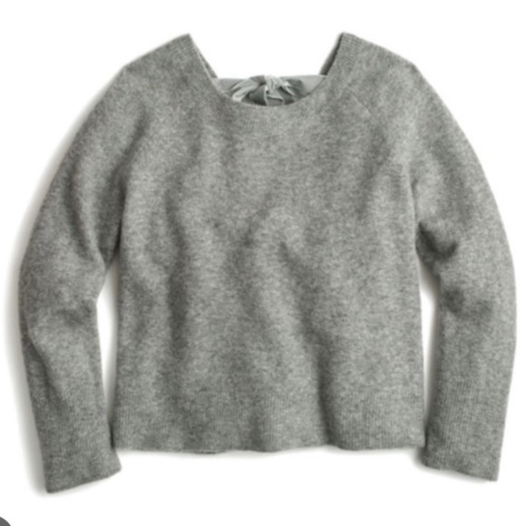 J.Crew bow-back sweater - Picture 2 of 6